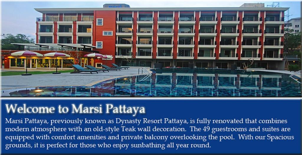 Hotel Marsi Pattaya Extérieur photo